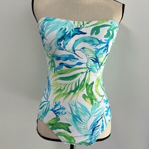 Tommy Bahama Island Cays Seafronds One Piece Swimsuit